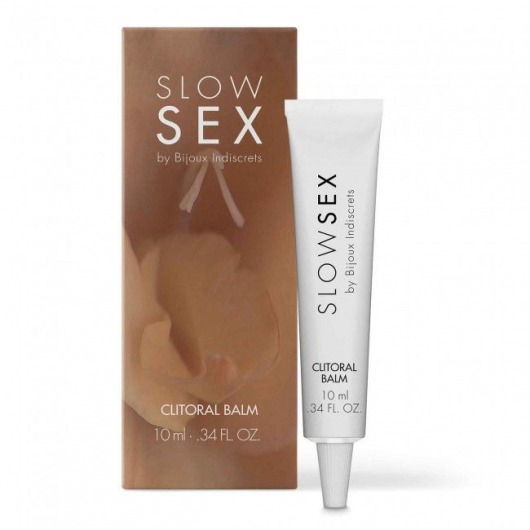 Бальзам для клитора Slow Sex Clitoral Balm - 10 мл. - Bijoux Indiscrets - купить с доставкой в Кемерово