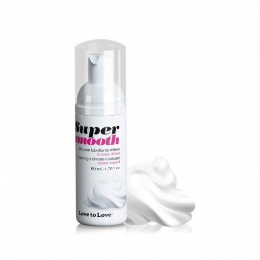 Лубрикант нежнейшая пенка Super Smooth Foaming Intime Lubricant - 50 мл. - Love to Love - купить с доставкой в Кемерово