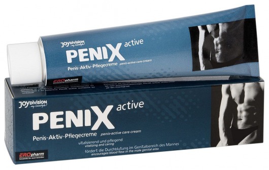 Возбуждающий крем для мужчин PeniX active - 75 мл. - Joy Division - купить с доставкой в Кемерово