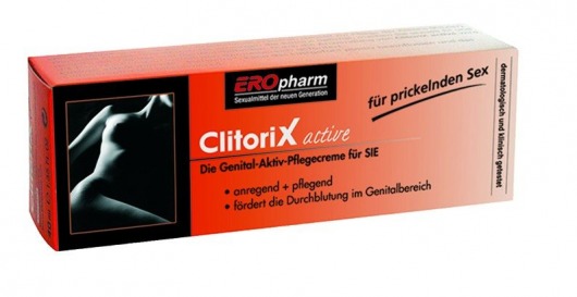 Возбуждающий крем для женщин ClitoriX active - 40 мл. - Joy Division - купить с доставкой в Кемерово