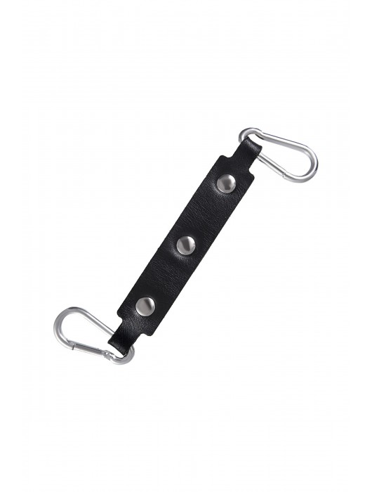 Черно-красные оковы из натуральной кожи - Pecado - купить с доставкой в Кемерово