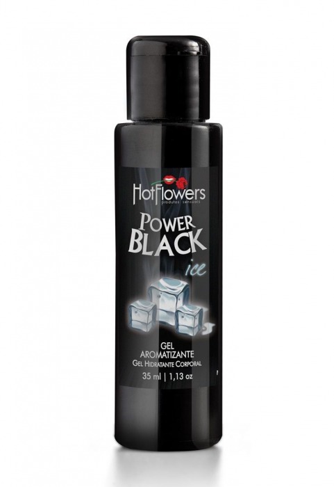 Стимулирующий гель для массажа Power Black - 35 мл. - HotFlowers - купить с доставкой в Кемерово