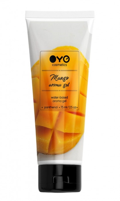 Лубрикант на водной основе OYO Aroma Gel Mango с ароматом манго - 75 мл. - OYO - купить с доставкой в Кемерово