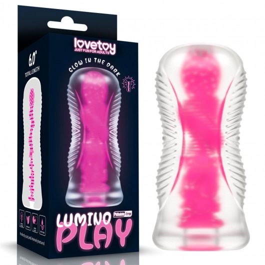 Светящийся в темноте мастурбатор 6.0 Lumino Play Masturbator - Lovetoy - в Кемерово купить с доставкой