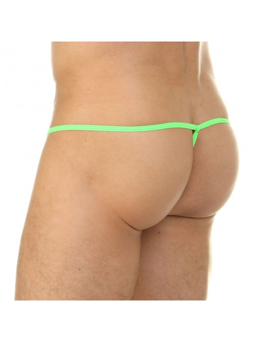 Зеленые сексуальные микро-стринги с принтом - Cosmos Colors купить с доставкой