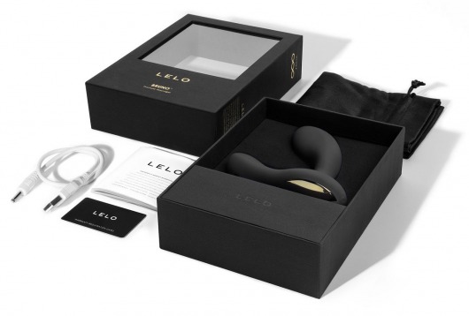 Чёрный перезаряжаемый стимулятор простаты Bruno Black - Lelo - в Кемерово купить с доставкой