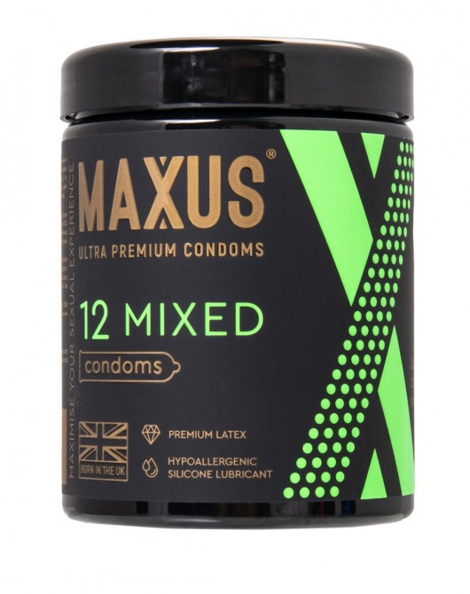 Презервативы MAXUS Mixed - 12 шт. - Maxus - купить с доставкой в Кемерово