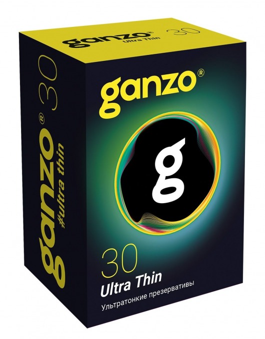 Супертонкие презервативы Ganzo Ultra thin - 30 шт. - Ganzo - купить с доставкой в Кемерово