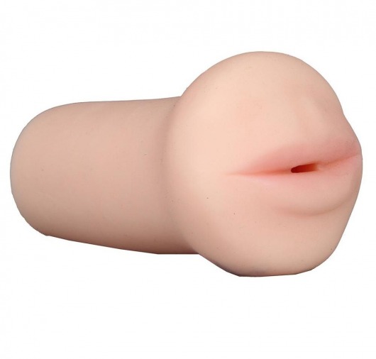 Нежный мастурбатор-ротик REALSTUFF 5INCH MASTURBATOR BJ - Dream Toys - в Кемерово купить с доставкой