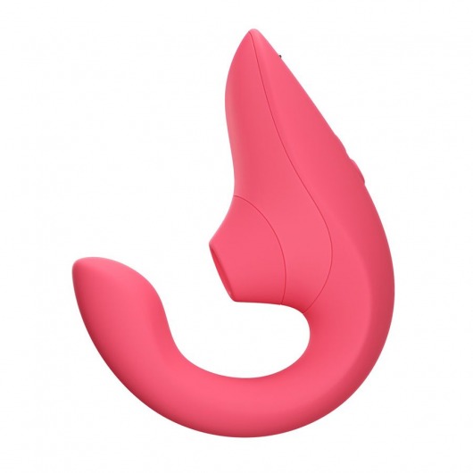 Розовый вибромассажер для двойной стимуляции Womanizer Blend - Womanizer