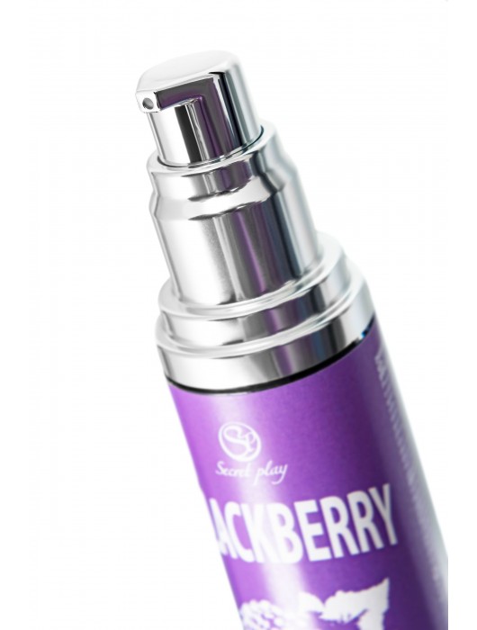 Массажное масло 2-в-1 Blackberry Hot Effect с разогревающим эффектом и вкусом ежевики - 50 мл. - Secret Play - купить с доставкой в Кемерово