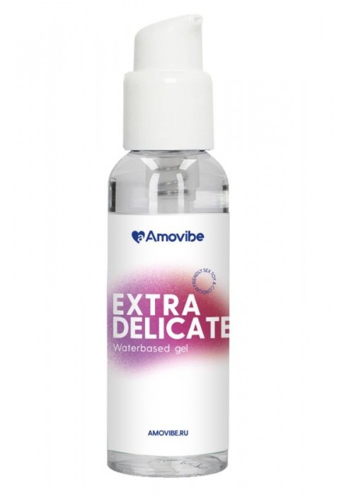 Гель на водной основе Amovibe Extra Delicate - 100 мл. - Amovibe - купить с доставкой в Кемерово