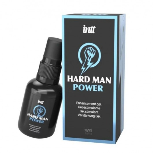 Стимулирующий гель для мужчин Hard Man Power - 15 мл. - INTT - купить с доставкой в Кемерово