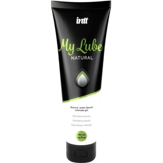 Увлажняющий гель-лубрикант на водной основе  для тела My Lube Natural - 100 мл. - INTT - купить с доставкой в Кемерово