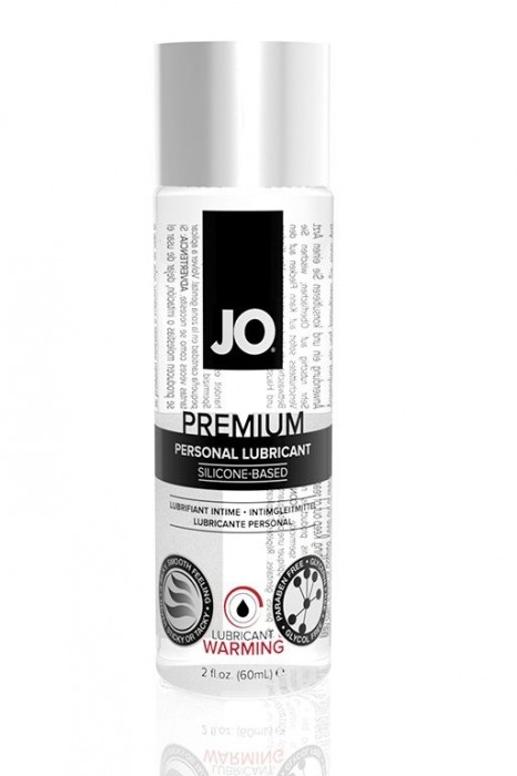 Возбуждающий лубрикант на силиконовой основе JO Personal Premium Lubricant  Warming - 60 мл. - System JO - купить с доставкой в Кемерово