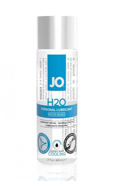 Охлаждающий лубрикант на водной основе JO Personal Lubricant H2O COOLING - 60 мл. - System JO - купить с доставкой в Кемерово