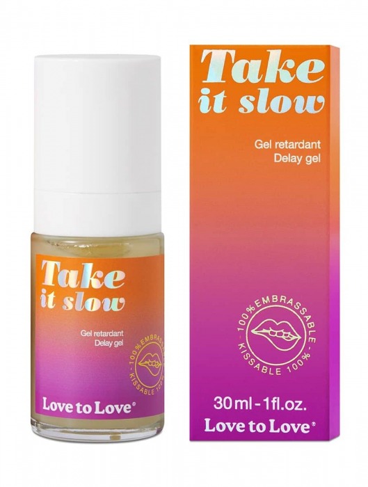Пролонгирующий гель для мужчин Take It Slow - 30 мл. - Love to Love - купить с доставкой в Кемерово