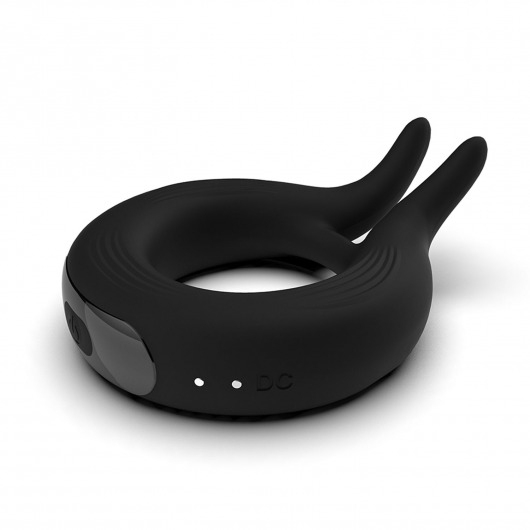 Черное эрекционное кольцо Marry Me Rechargeable Vibrating Cockring - Adrien Lastic - в Кемерово купить с доставкой