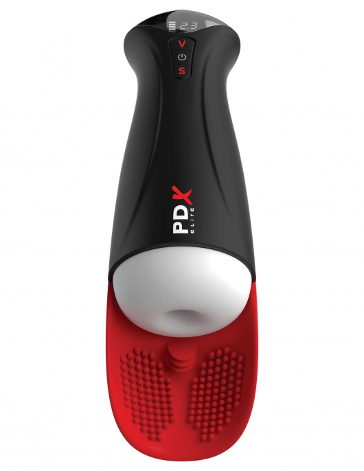 Мастурбатор в колбе с вибрацией Fuck-O-Matic Pro XL - Pipedream - в Кемерово купить с доставкой