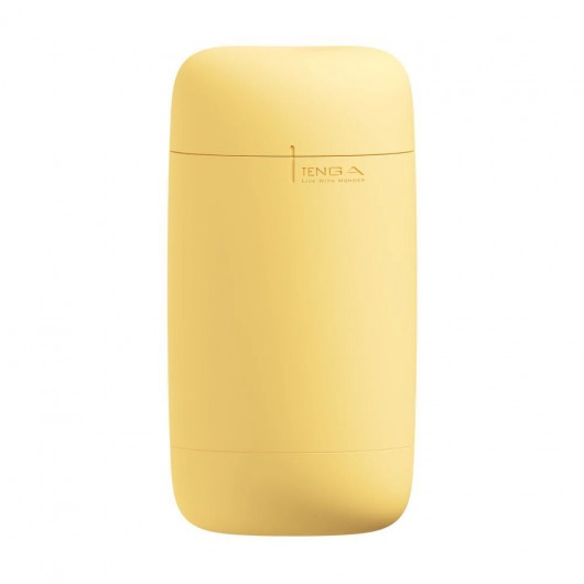 Желтый мастурбатор Tenga Puffy - Tenga - в Кемерово купить с доставкой