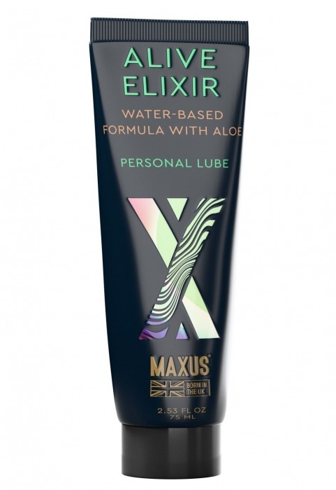 Интимный гель на водной основе MAXUS Alive Elixir - 75 мл. - Maxus - купить с доставкой в Кемерово