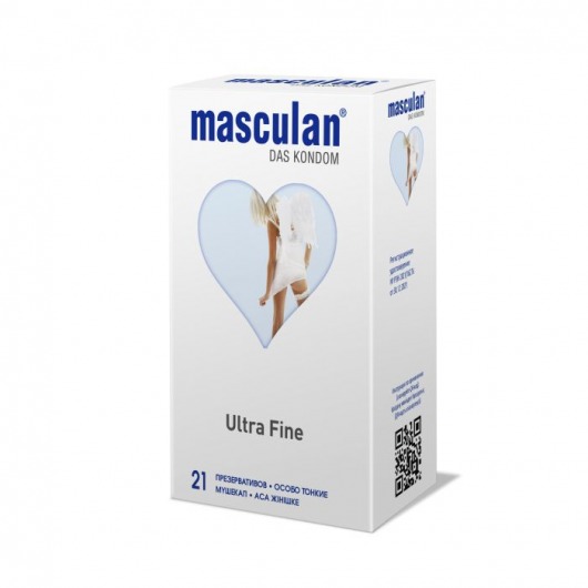 Особо тонкие презервативы Masculan Ultra Fine - 21 шт. - Masculan - купить с доставкой в Кемерово