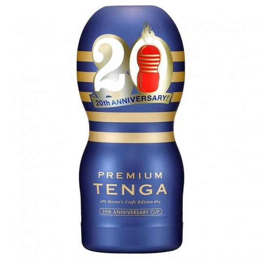 Мастурбатор Tenga Premium 20th Anniversary Cup - Tenga - в Кемерово купить с доставкой