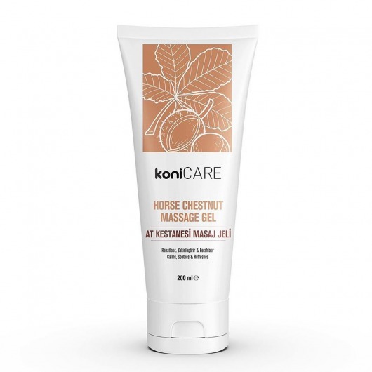 Расслабляющий массажный гель Konicare Horse Chestnut Massage Gel - 200 мл. - KoniCARE - купить с доставкой в Кемерово