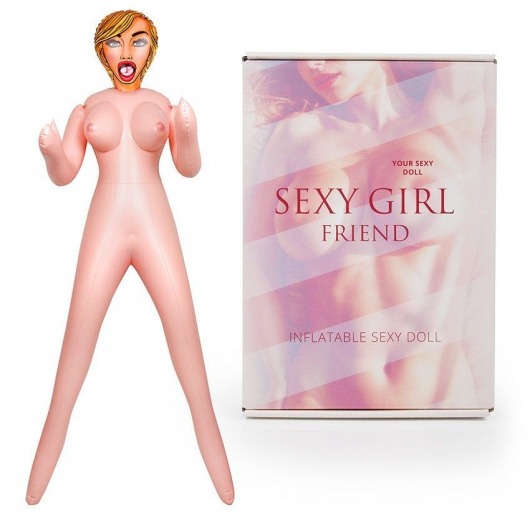 Надувная секс-кукла Камилла - Bior toys - в Кемерово купить с доставкой