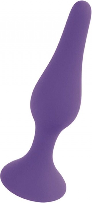 Фиолетовая анальная втулка Silcone Purple Plug Large - 12,5 см. - Boys of Toys в Кемерово Фиолетовая анальная втулка Silcone Purple Plug Large - 12,5 см. - Boys of Toys