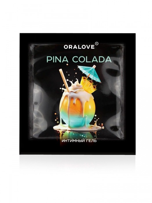 Саше съедобной оральной смазки OraLove с ароматом пина колада - 3 гр. - Биоритм - купить с доставкой в Кемерово