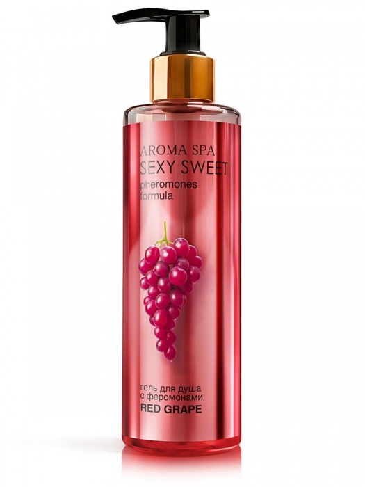 Гель для душа с феромонами и ароматом винограда Red Grape - 200 мл. -  - Магазин феромонов в Кемерово
