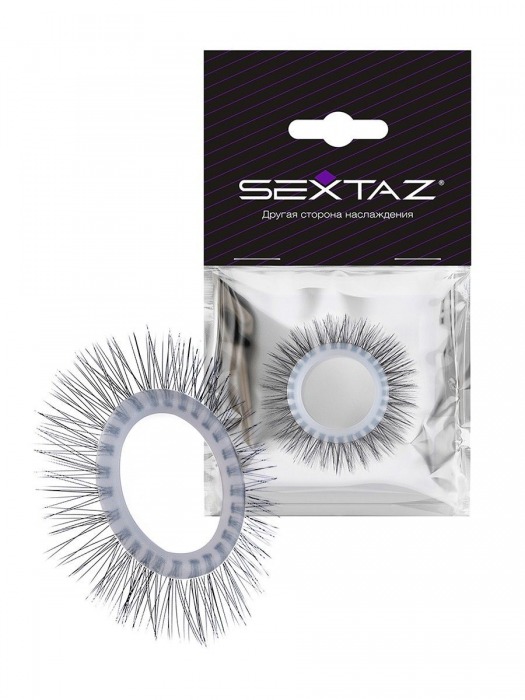 Круглое эрекционное кольцо с «ресничками» - Sextaz - в Кемерово купить с доставкой
