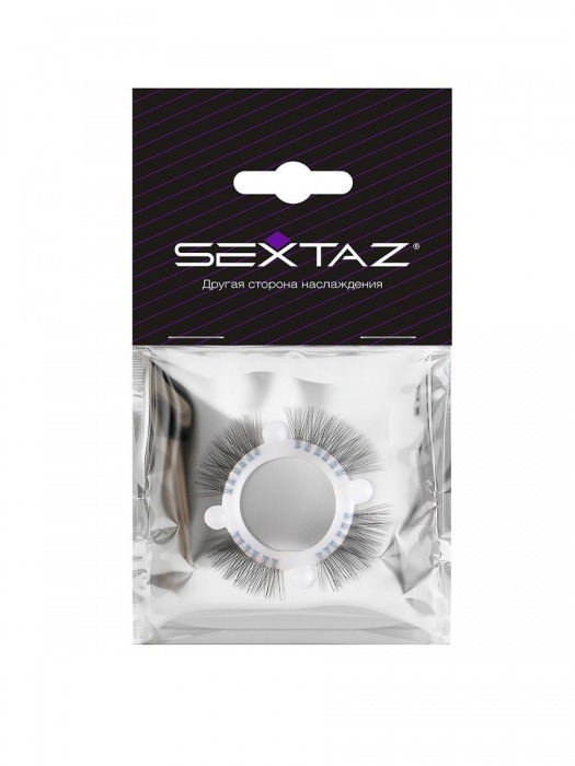 Эластичное кольцо с «ресничками» и 4 шариками - Sextaz - в Кемерово купить с доставкой