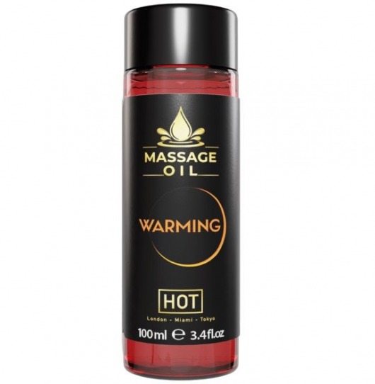 Массажное масло с согревающим эффектом Massage Oil Warming - 100 мл. - HOT - купить с доставкой в Кемерово