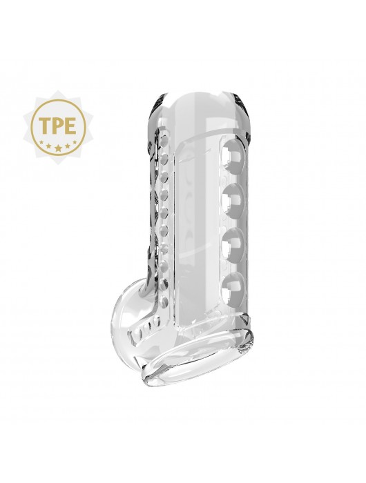 Прозрачная насадка на пенис Farrel - Baile - в Кемерово купить с доставкой