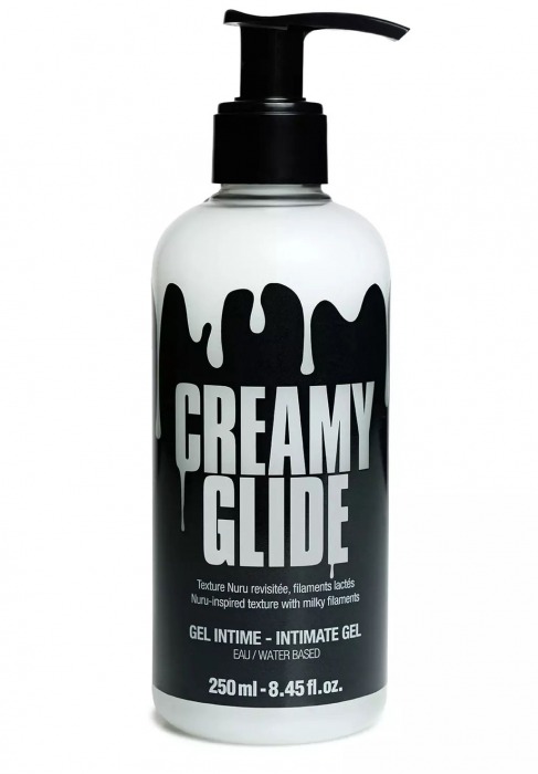 Лубрикант на водной основе Creamy Glide с консистенцией спермы - 250 мл. - Strap-on-me - купить с доставкой в Кемерово