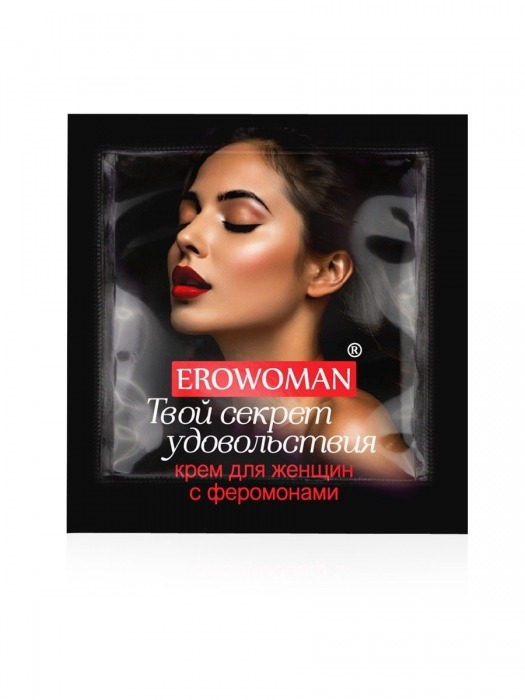 Женский возбуждающий крем с феромонами EroWoman - 1,5 гр. - Биоритм - купить с доставкой в Кемерово