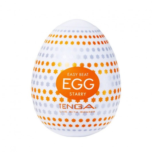 Мастурбатор-яйцо Tenga Egg Starry - Tenga - в Кемерово купить с доставкой