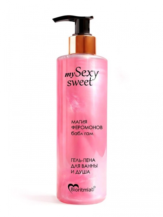 Гель-пена для ванны и душа Sexy Sweet с феромонами и ароматом бабл-гам - 200 мл. -  - Магазин феромонов в Кемерово