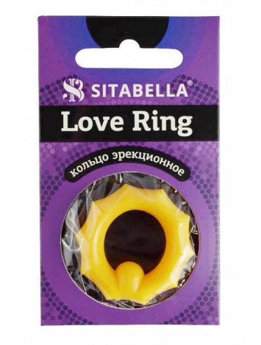 Цветное эрекционное кольцо Love Ring - Sitabella - в Кемерово купить с доставкой