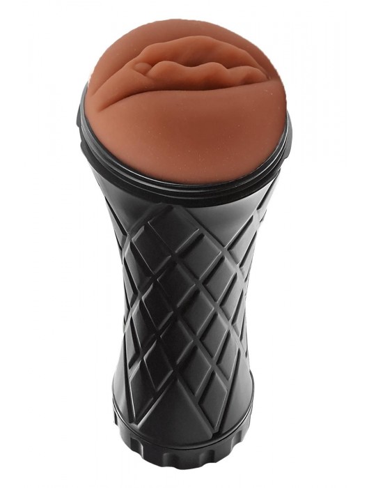 Коричневый мастурбатор-вагина Marly - Dream Toys - в Кемерово купить с доставкой