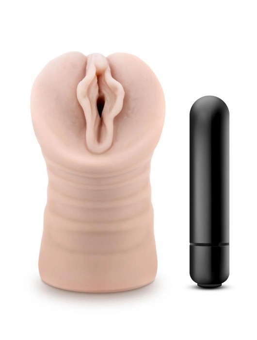 Телесный мастурбатор-вагина Destini - Blush Novelties - в Кемерово купить с доставкой