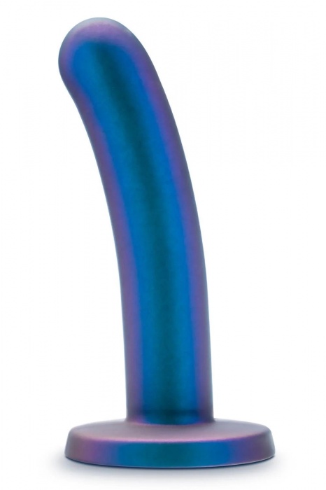 Синяя насадка с гладкой поверхностью Surrender 5.75 Inch Intermediate Pegging Dildo - 14,6 см. - Blush Novelties - купить с доставкой в Кемерово
