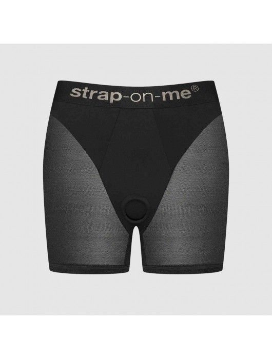 Трусики-шорты для фиксации насадок Strap-on-me Harness Lingerie Halo - size S - Strap-on-me - купить с доставкой в Кемерово