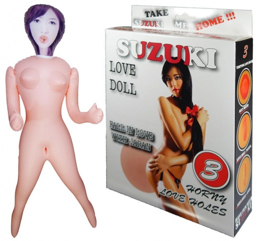 Надувная секс-кукла Suzuki - Boys of Toys - в Кемерово купить с доставкой