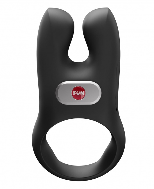 Черное эрекционное виброкольцо Nos - Fun Factory - в Кемерово купить с доставкой