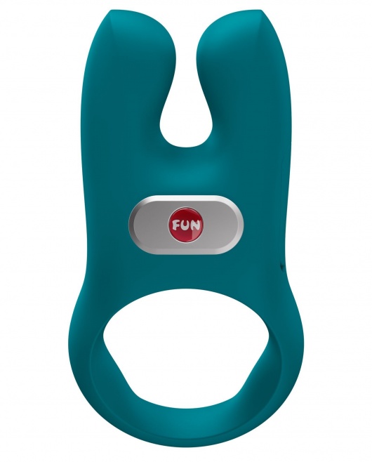 Зеленое эрекционное виброкольцо Nos - Fun Factory - в Кемерово купить с доставкой