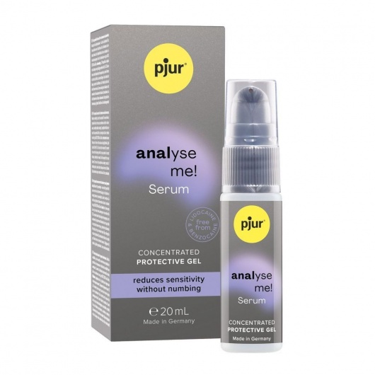Расслабляющая анальная сыворотка pjur Analyse Me Serum - 20 мл. - Pjur - купить с доставкой в Кемерово
