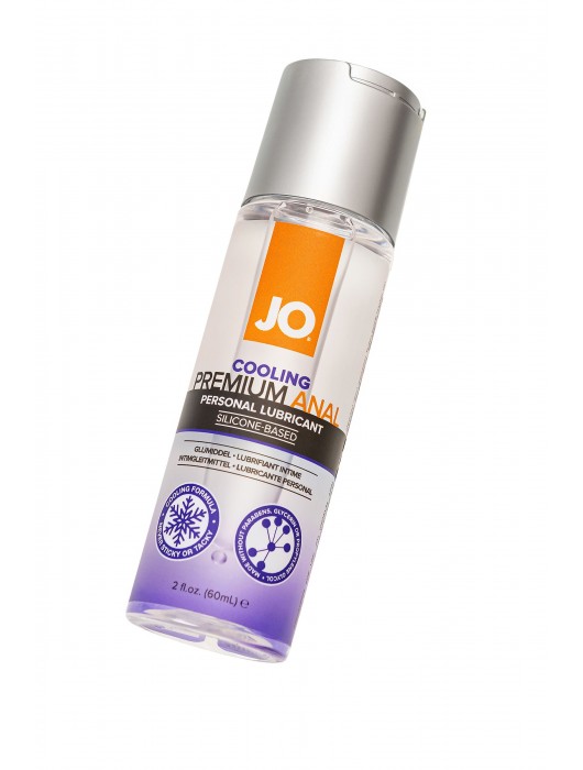 Анальный охлаждающий лубрикант на силиконовой основе JO PREMIUM ANAL COOLING - 60 мл. - System JO - купить с доставкой в Кемерово